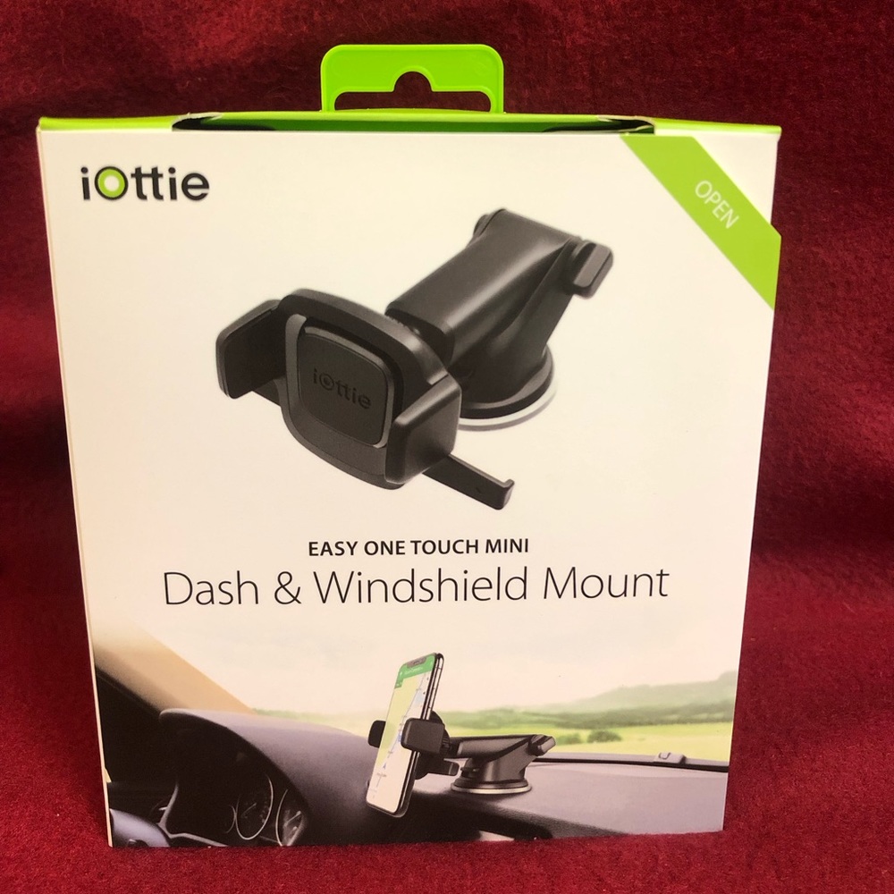 Dash and Windshield cell phone mount